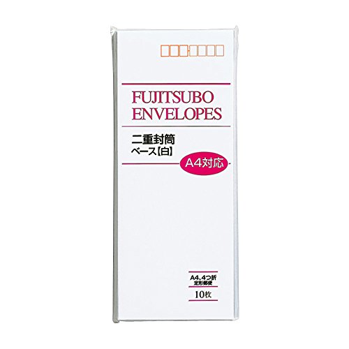 Fujipot Dobbeltkonvolut A4-kompatibel lang størrelse 40 Base Fu-103 (10 ark) Maruai 4902850020398