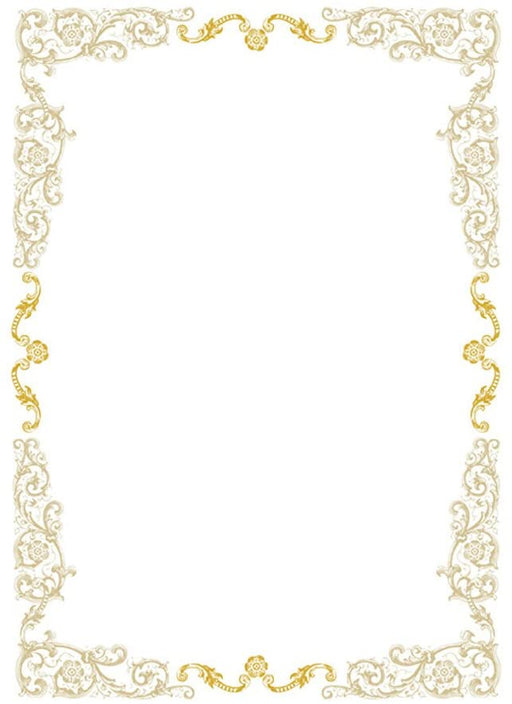 Carta di certificazione Maruai Award A4 Foglia oro 10 fogli GP-SHA402 4902850237291