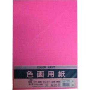 Marui Gekleurd tekenpapier N832 Perzik 10 vellen Marui 4902850124126