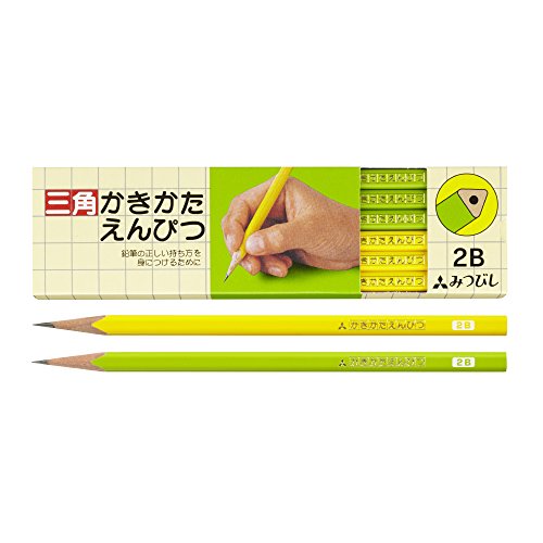 Mitsubishi Pencil Crayon Triangulaire Uni 2B (12 pièces) Mitsubishi Pencil 4902778607787