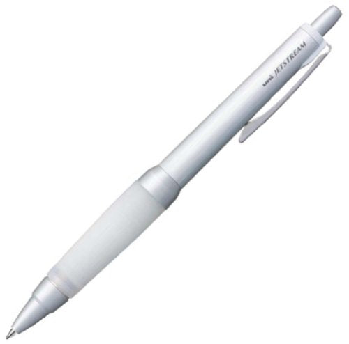 uni oil-based ballpoint pen Jetstream 0.7 Silver with mount (1 piece) Mitsubishi Pencil 4902778019610