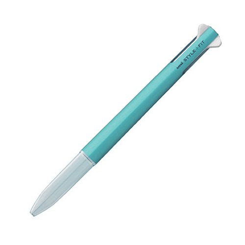 Uni Style Fit 3 Warna Pemegang Pensil Mitsubishi Biru Metalik 4902778094297