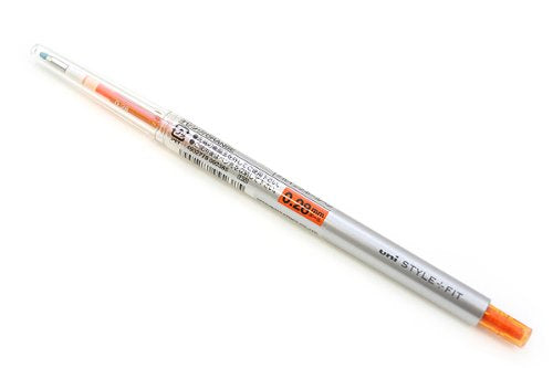 uni gel ink kuglepen stil pasform 0,28 orange Mitsubishi blyant 4902778092385