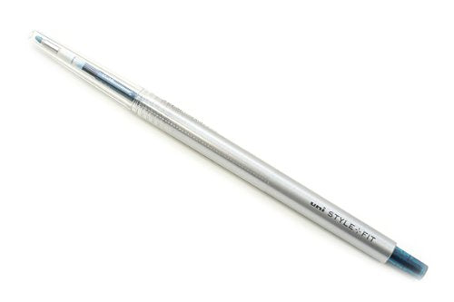 Uni-Kugelschreiber mit Gel-Tinte, einziehbar, Passform 0,38, Blau, Schwarz, Mitsubishi-Bleistift 4902778092668