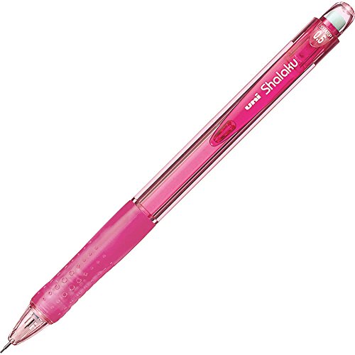 uni Rakusharp Sharaku 0.5 Transparent Pink Mitsubishi Pencil 4902778716793