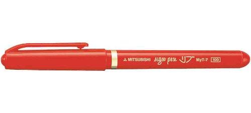 Stylo feutre à base d'eau rib myt7.15 crayon Mitsubishi rouge 4902778138298