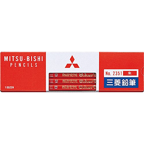 Mitsubishi Pencil Red Core Bleistift (12 Stück) Mitsubishi Pencil 4902778971987