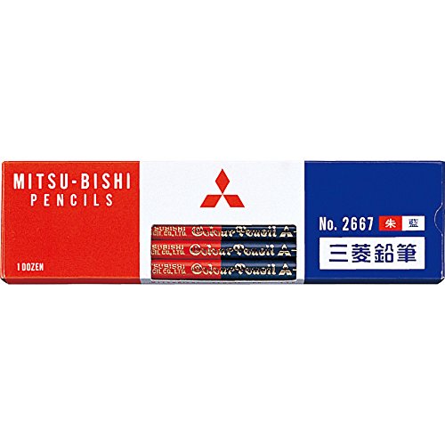Mitsubishi Pencil Vermilion Bleistift (12 Stück) Mitsubishi Pencil 4902778971994