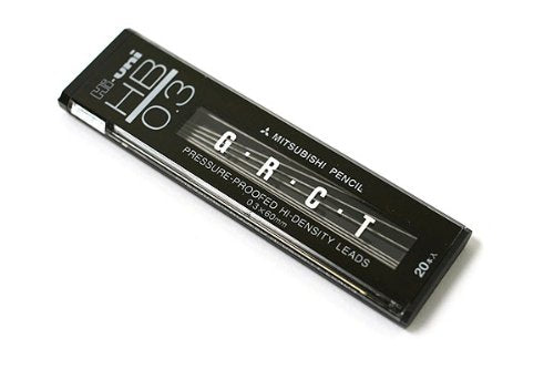 uni Mechanical Pencil Refill High Uni 0.3 HB (20 pieces) Mitsubishi Pencil 4902778972090