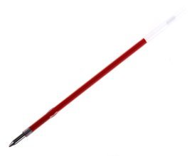 ricarica per penna a sfera uni a base di olio 0,7 mm rosso S-7L sacchetto in PP matita Mitsubishi 4902778484586