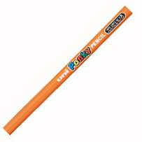 MITSUBISHI/Mitsubishi Pencil Buntstift Ponky Single Color Orange K8004 Mitsubishi Pencil 4902778143339 (6er-Set)