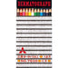 Crayon Mitsubishi Dermatograph à base d'huile 7600 12 couleurs Crayon Mitsubishi 4902778973240