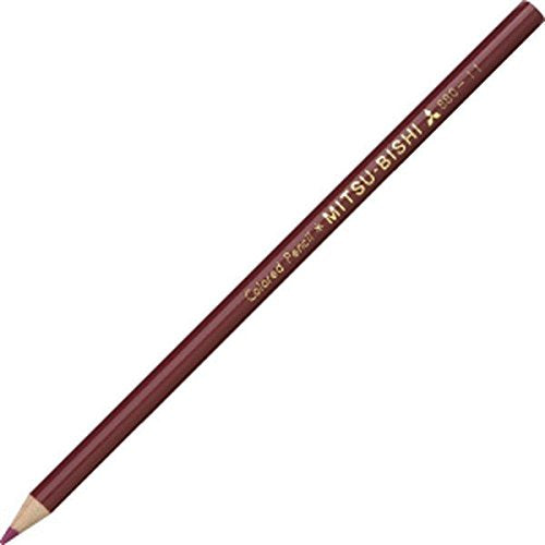 Colored Pencil 880.11 Dozen Akamurasaki Mitsubishi Pencil 4902778006894