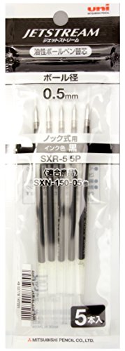 Mitsubishi BP Recambio SXR-5 Negro 5P Mitsubishi Lápiz 4902778147221