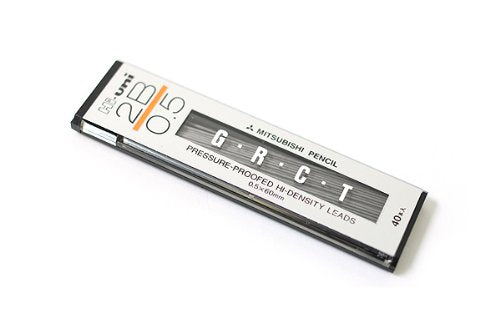 uni Mechanical Pencil Refill High Uni 0.5 2B (40 pieces) Mitsubishi Pencil 4902778621400