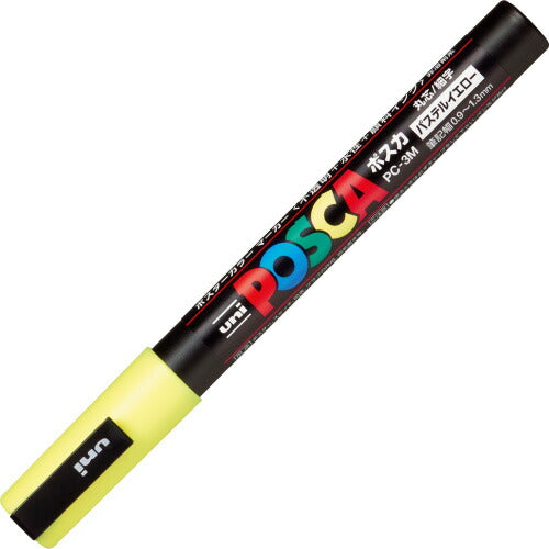 Mitsubishi Posca PC-3M Pastel YE Crayon Mitsubishi 4902778202715