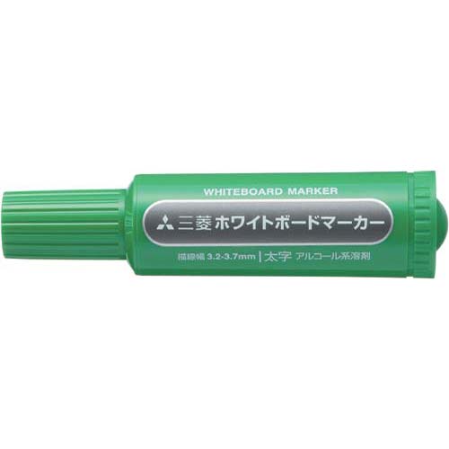Whiteboard-Marker PWB 6 dicker grüner Mitsubishi-Stift 4902778974407