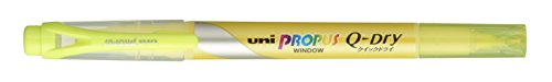 Mitsubishi Pencil Textmarker Propass Window Quick Dry Gelb PUS138T.2 Mitsubishi Pencil 4902778184851