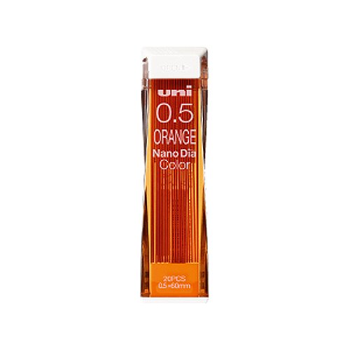 Crayon Mitsubishi Uni Nanodia Color Core Orange u05202ndc Crayon Mitsubishi 4902778211328