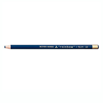Mitsubishi Pencil Colored Pencil Aqueous Dermatograph 7610 10 Indigo Mitsubishi Pencil 4902778005736