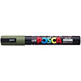 Mitsubishi Posca Medium PC-5M Khaki Grün Mitsubishi Bleistift 4902778208168