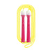 QX-5283-P Sonic Springseil Quick Spin Cross mit Lager Pink Sonic QX-5283-P 4970116052018