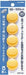 Crinos Farbmagnet・30φ・y・ri cmp-30-y Japan Crinos 4997962202251