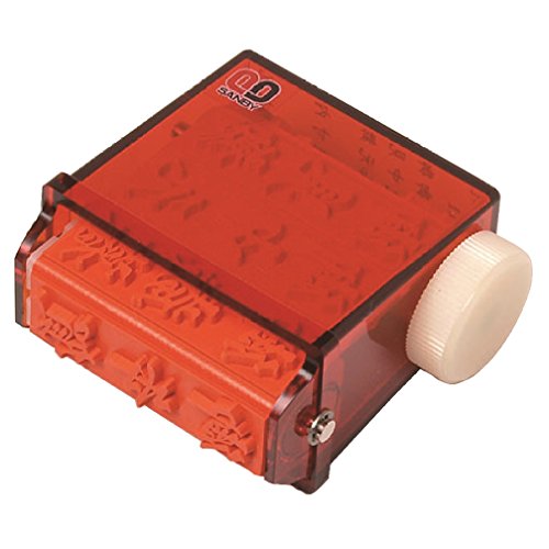 Sunbee Super Back Stamp Rotary Seal Red Stamp New Diamond Sunbee 4962422929603