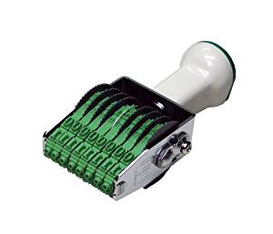 Roterende stempel Europæisk sprog nr. 4 8 serie TK048 Mincho skrifttype Sanbee 4962422112609