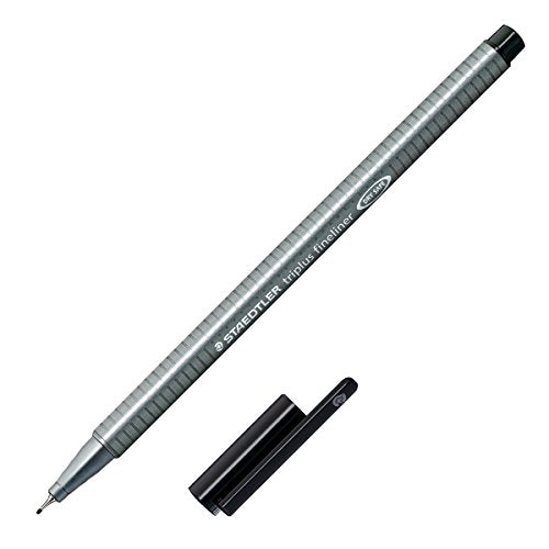 Staedtler Tripuras Fineliner Sort 4007817334089