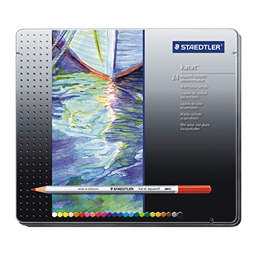 Staedtler Karato Aquarel Aquarellstift 24 Farben 4007817124079