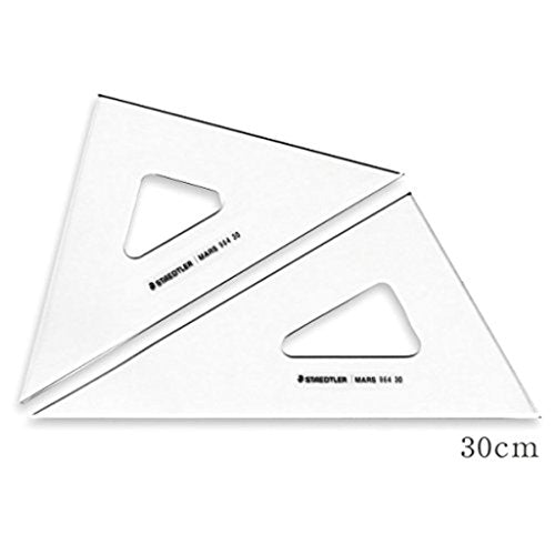 Set coppia righelli triangolo di Marte 964-30 Stedler Giappone 4955414964300
