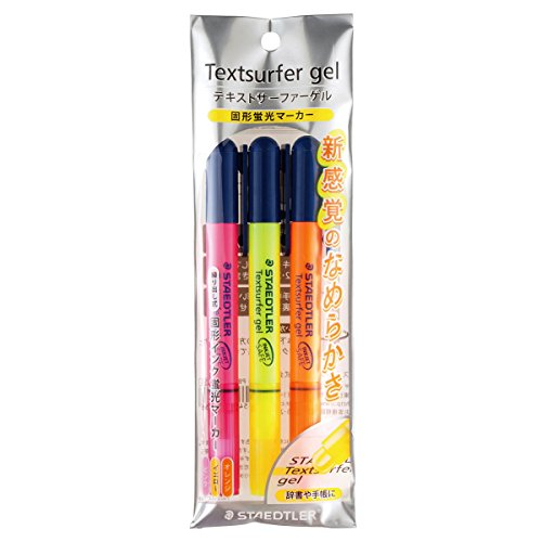 Staedtler Text Surfer Gel 3 Farbset Stedtler Japan 4955414264066