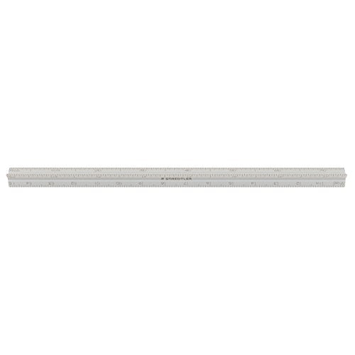 Scala triangolare sottile argento ad alta precisione Stedler Japan 4955414561707