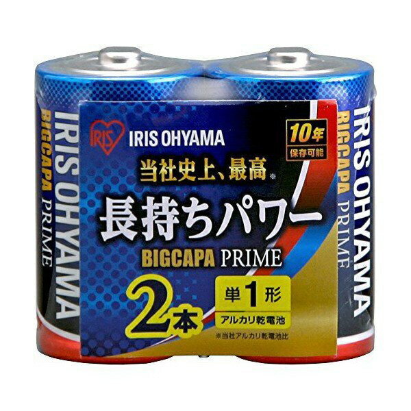 Bateri alkali IRIS AA LR20BP/2P IRIS Ohyama 4967576335270