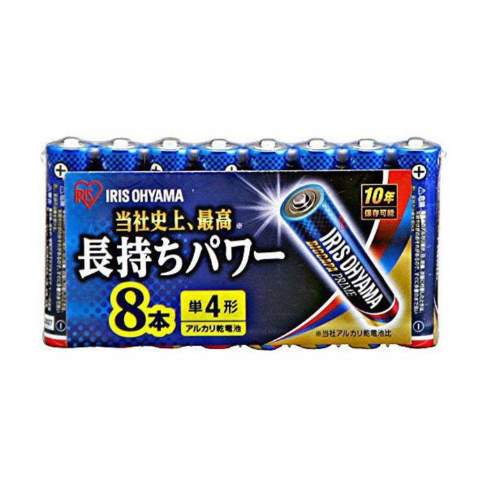 Pilhas alcalinas IRIS AAA 8 pack LR03BP Iris Ohyama 4967576335362