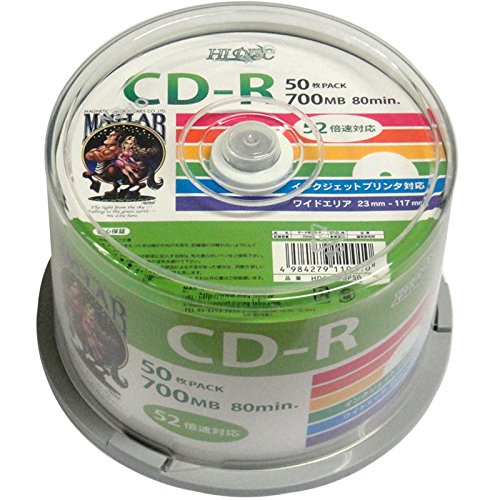 HIDISC CD-R HDCR80GP50 Magnetic Research Institute 4984279110010