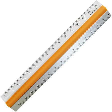 Righello Mochimono Antiscivolo Righello Pitatto Arancione Prugna Net 4580416640015