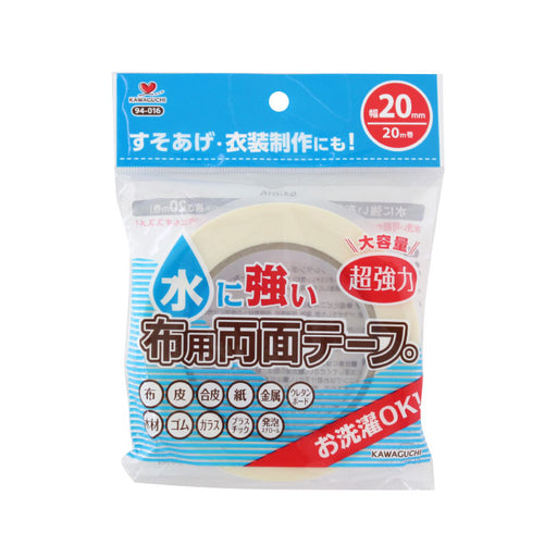 Wasserbeständiges doppelseitiges Gewebeband, Breite 94-016, TKK Kawaguchi Handicraft Yamakyu KAWAGUCHI 94-016, 4972440940160