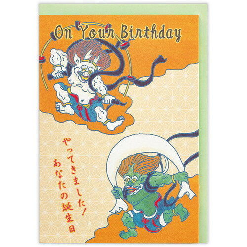 Japan Hallmark GHB 3D umorismo Fujinrai 811860 4961099811860 (6 set)