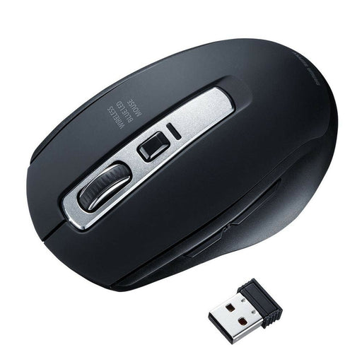 サンワサプライ　ワイヤレスブルーＬＥＤマウスMA-WBL161BK4969887696781