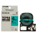 Cartucho de Cinta King Jim Tepra PRO SC4G 4mm Letras Verde/Negras