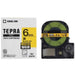 King Jim Tapecartridge Tepra PRO SC6YW Sterk klevend 6 mm geel
