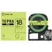 King Jim Tape Cartridge Tepra PRO SK18Y Fluorescent Yellow Label