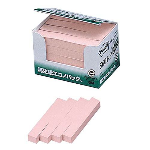 Notas adhesivas Post-it 75x12.5mm 100 piezas x 20 piezas Rosa 5601-P