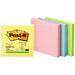 Post-it Note Papier recyclé à article unique [Vert] 654RP-GN