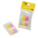 Recarga Post-It Job 44x12mm 50 peças x 2 Rosa/Amarelo 680DH-3
