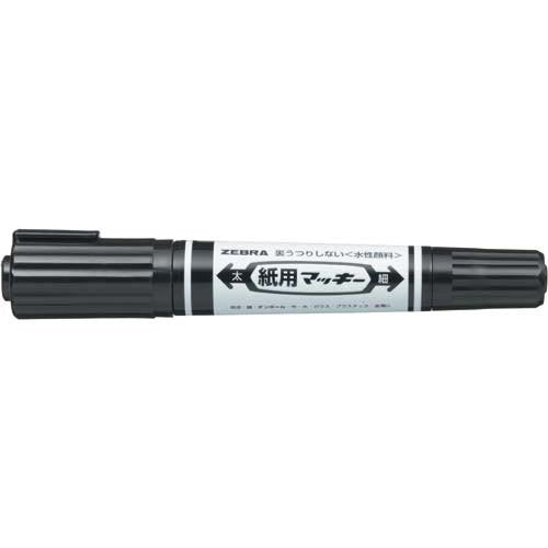 Papier marqueur à base d'eau Zebra Mackie Bold Fine Black