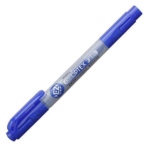 Zebra Highlighter Fluorescent Optex 2 EZ WKT11-DB Mørkeblå