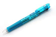 Stylo bille Zebra clip-on G 3 couleurs axe bleu clair